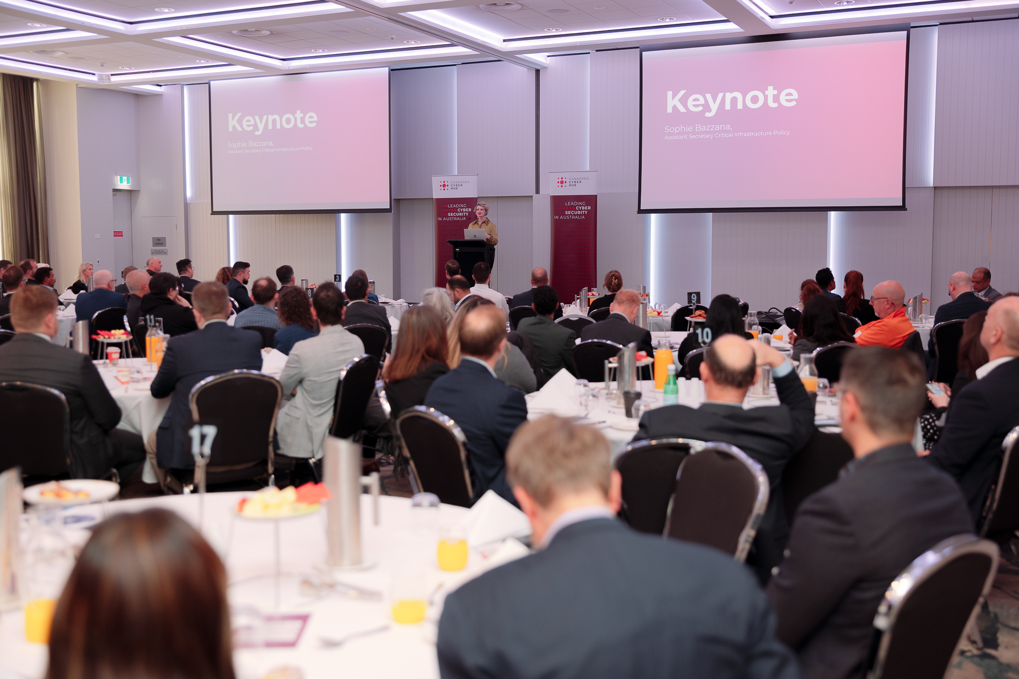 Photo of Keynote address