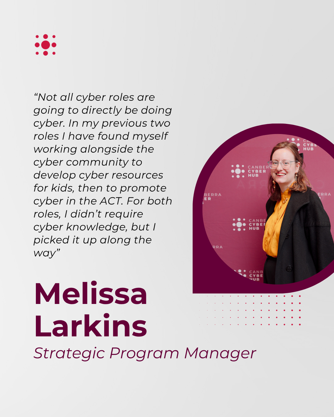 Melissa Larkins Quote